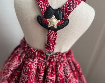 Western Cowboy Suspenders, Country Rodeo Outfit
