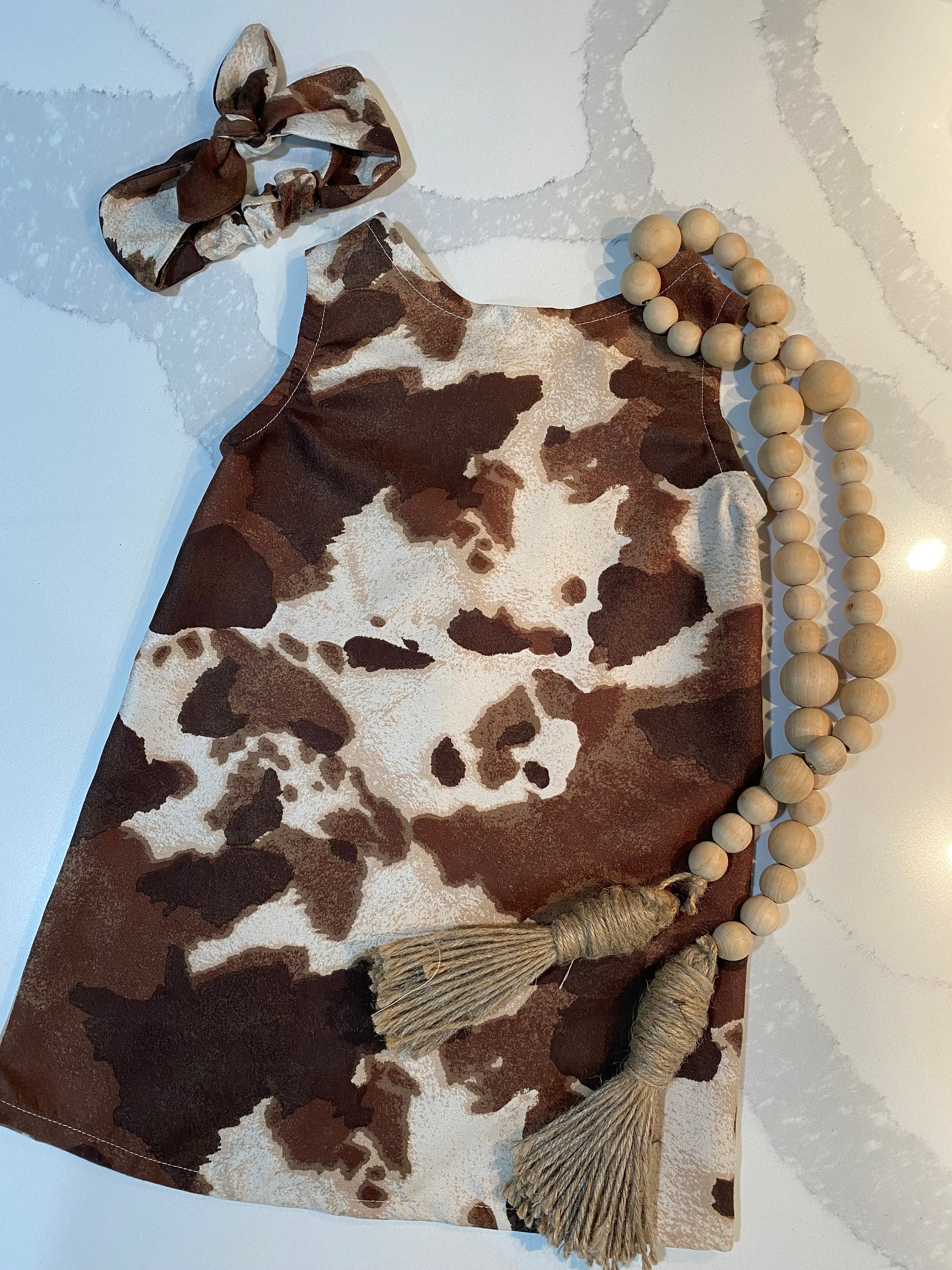 brown cow print dress Jiueut Brown Cow Print Summer Dresses for Women Linen Look Sleeveless Maxi Dress for Women Crewneck Tank Dress with 2 Pockets Loose Fit Resort Wear