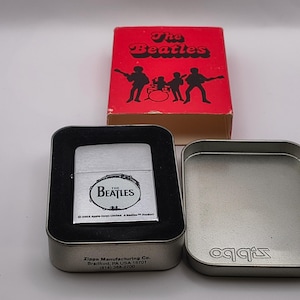 The Beatles Zippo Lighters - Etsy