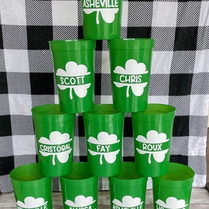 15pcs Plastic Cups Beverage Reusable Plastic Water Cups Party