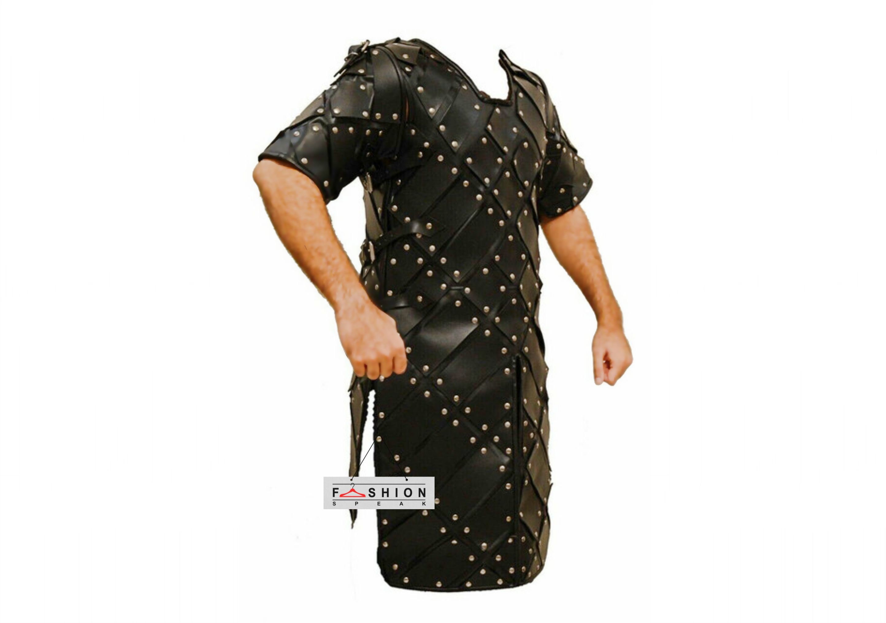 Leather Cosplay Armour Halloween Costume Leather Brigandine Etsy