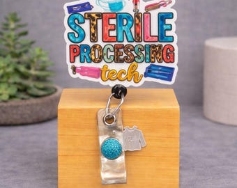 Sterile Processing Tech Badge Holder
