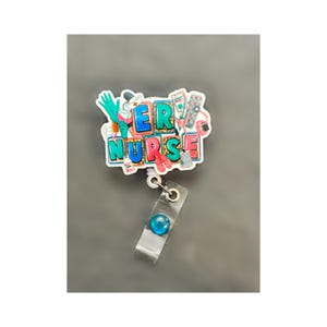 ER Nurse Badge Holder