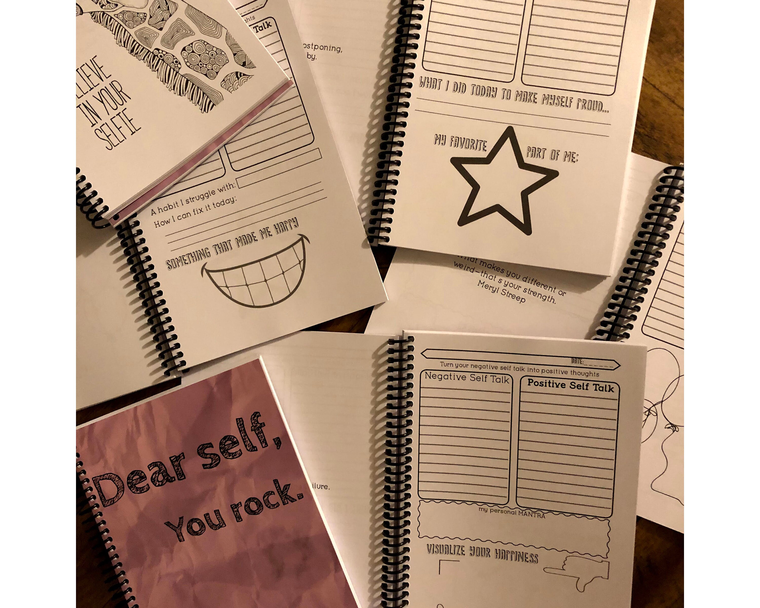 Positive Self Talk Journal:  Embrace Your Body - 7spvdmk