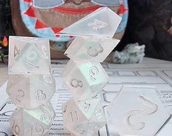 RPG Dice Resin Ethereal Plane