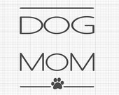Dog Mom Square svg