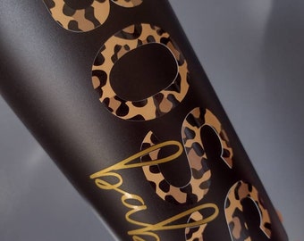 Black Matte Tumbler