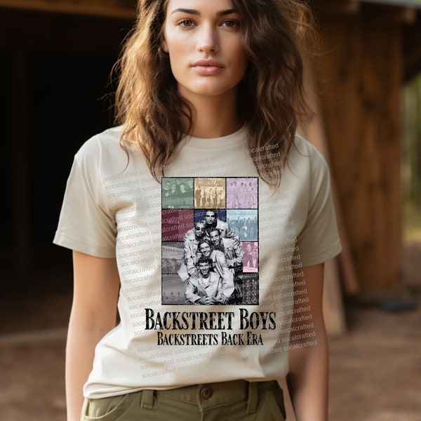 BSB Backstreet Boys The Eras | Album Covers | Unisex Jersey Short Sleeve Tee
