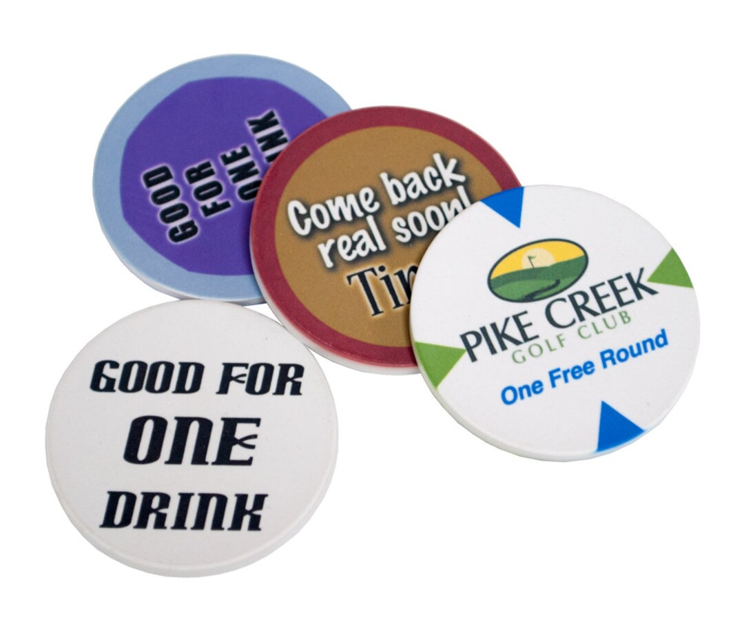 Sublimated Poker Chip - Etsy
