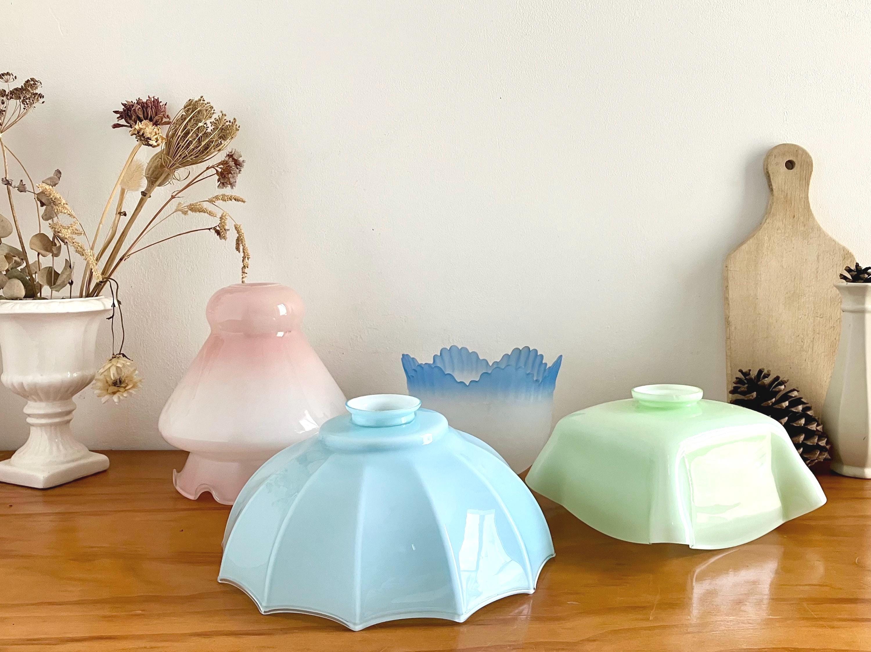 Vintage lampenschirm glas