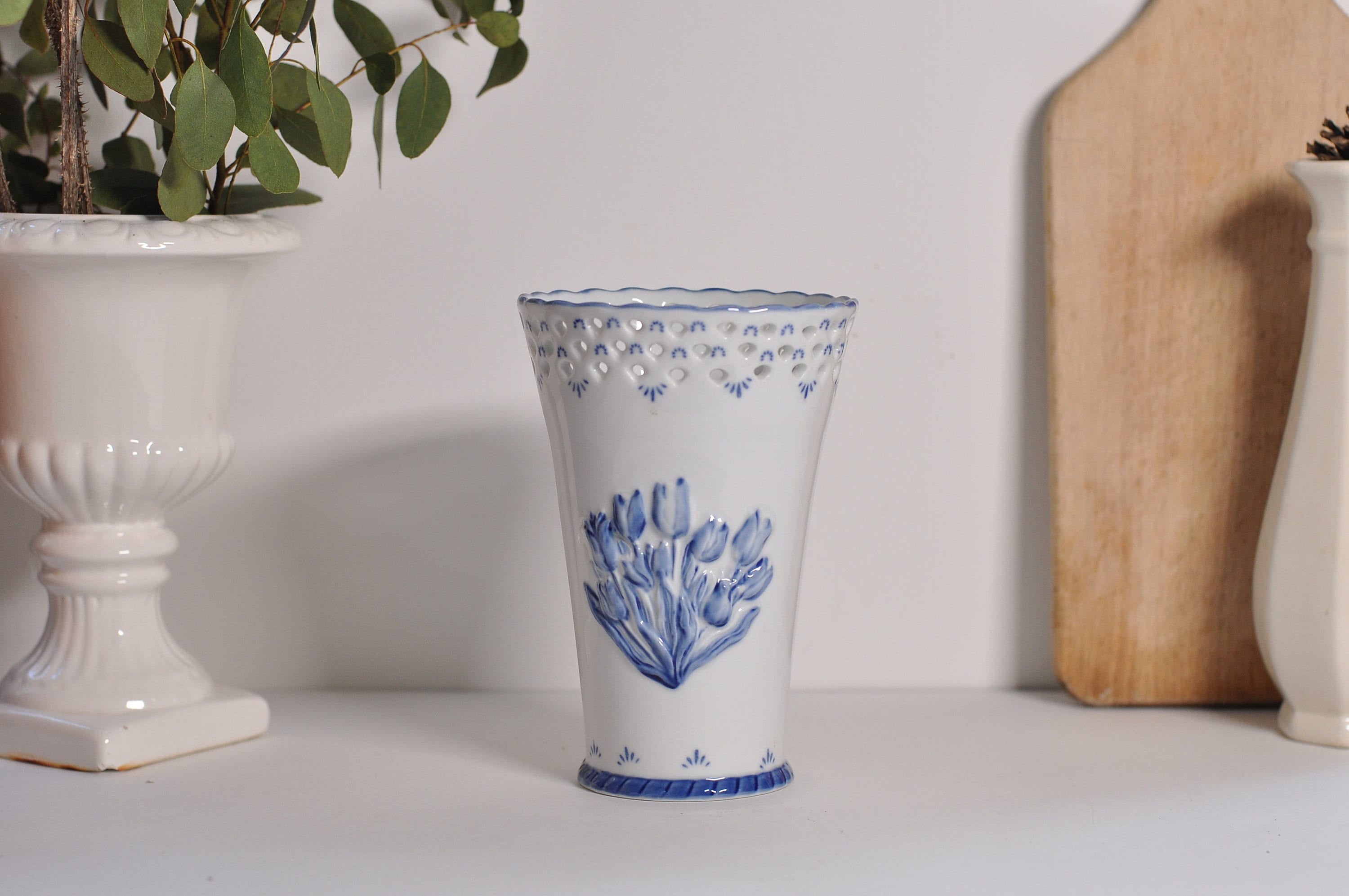 Delft tulip vase - Etsy 日本