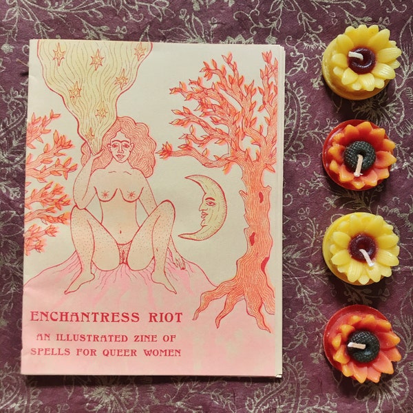 Enchantress Riot - Un livre de sorts illustré pour femmes queer