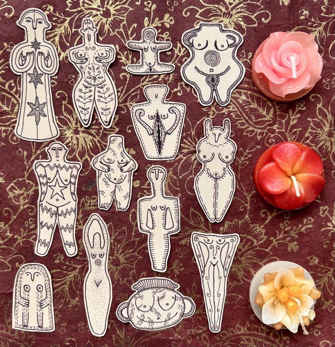 Goddess Sticker Set C - Etsy