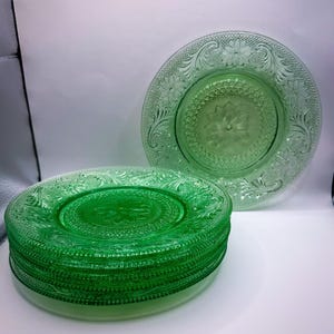 Tiara chantilly glass plates - Etsy 日本
