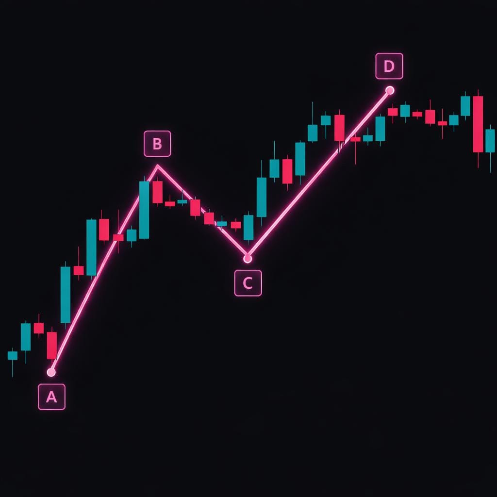 Harmonic Patterns Indicator for Tradingview | Auto Harmonic Detection ...