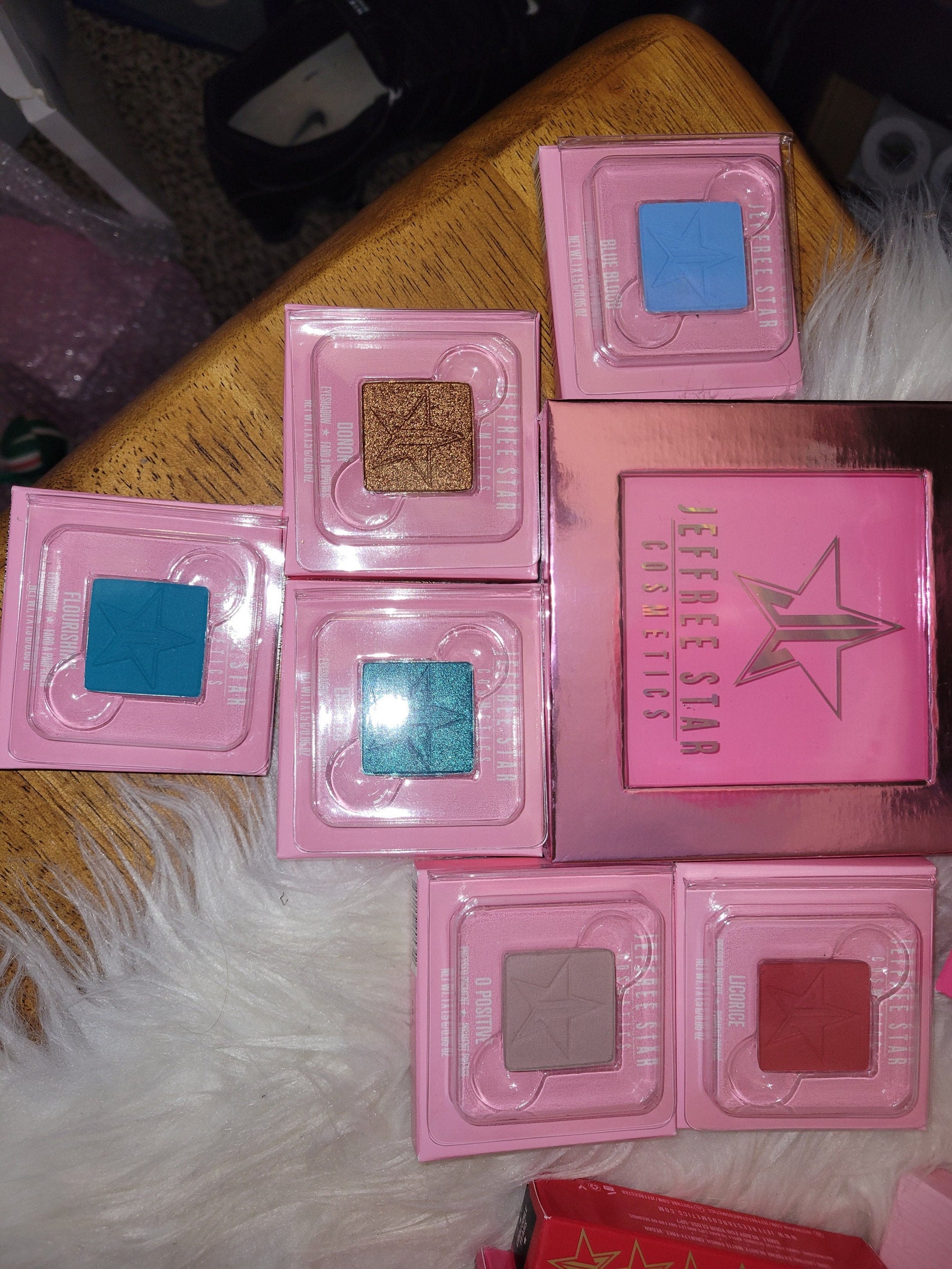 Jeffree star cosmetics bundle palette with 6 single Etsy