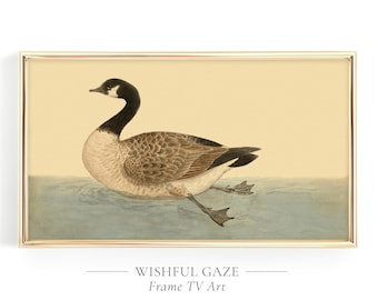 Vintage Goose Painting for Samsung Frame TV (Digital Download)
