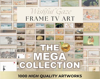 Samsung Frame TV Art, 1000+ Art MEGA-bundel (digitale download)