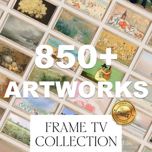 Samsung Frame TV Art MEGA-bundel, TV-kunstcollectie, downloadbare TV-kunst, Samsung TV-kunst, TV-frame kunst, vintage TV-kunst, digitale TV-kunst