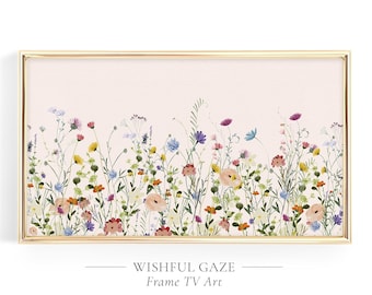 Grafika na telewizor Samsung Frame „Wildflower Spring” (pobranie cyfrowe)