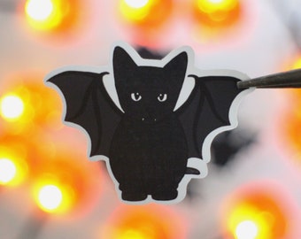 Sticker vampire cat/bat cat