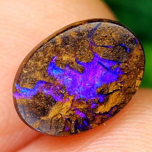 Matrix Boulder 1.83Ct Natural Koroit Matrix Boulder Oval Opal, Perfect for jewelry setting