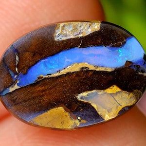 Pipe Crystal 3.15Ct Natural Pipe Crystal Boulder Oval Opal, Perfect for jewelry setting
