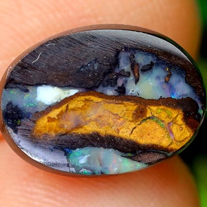 Koroit Boulder 3.00Ct Natural Koroit Boulder Oval Opal, Perfect for jewelry setting