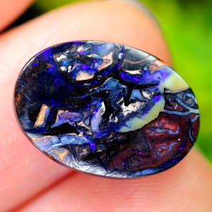 Koroit Boulder 8.04Ct Natural Koroit Boulder Oval Opal, Perfect for jewelry setting