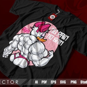 Vector GYM Mama Dolores Pato 01 (Ai, Pdf, Svg, Eps, png, studio3)