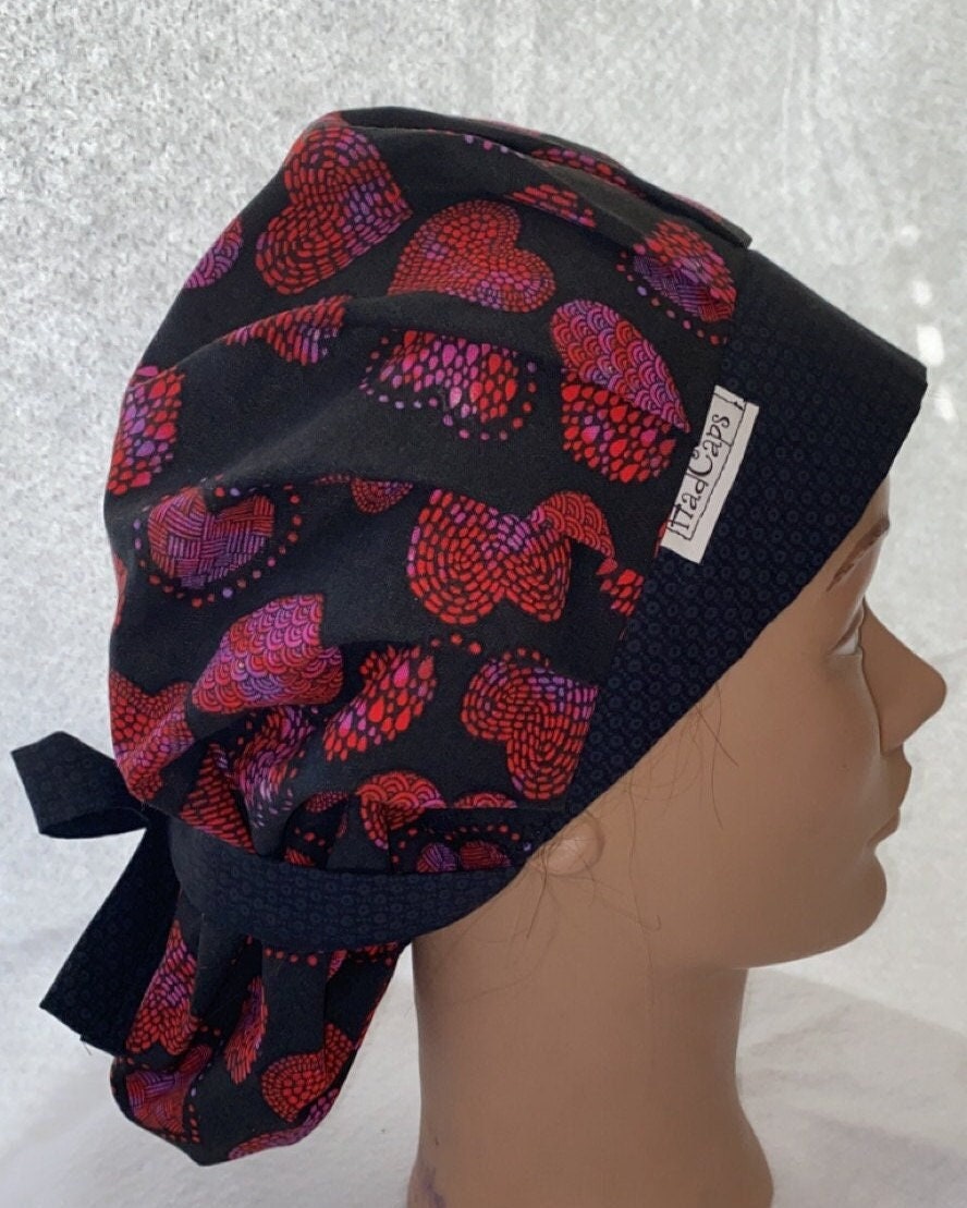 Bouffant Scrub Cap Surgical Hats 