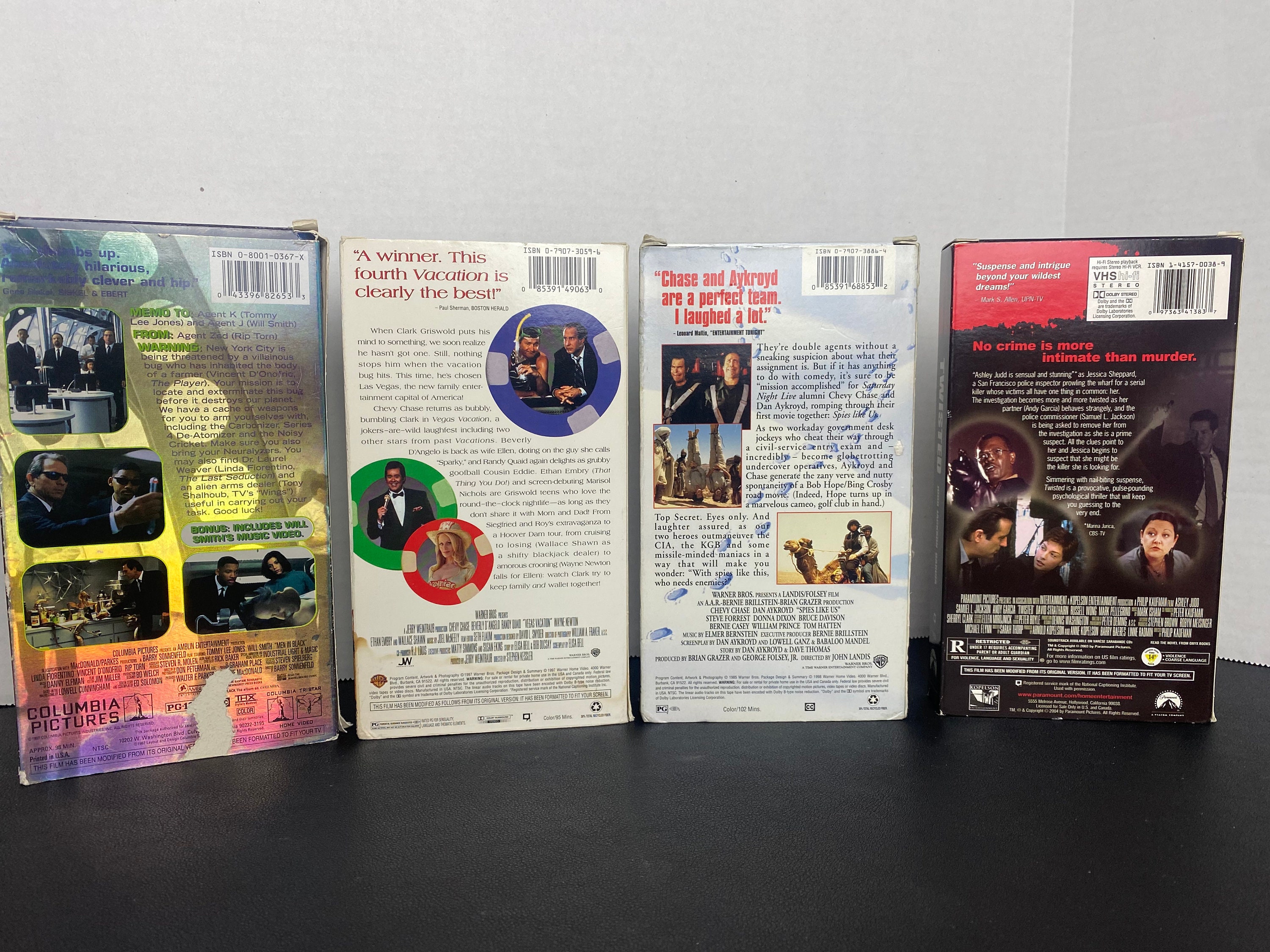 16 Different Vintage VHS Tapes from 80s 90s and 00s Etsy