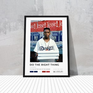 Do The Right Thing / Spike Lee / Minimalist Movie Poster / Digital Download