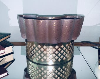 Lampada TV retrò vintage in stile Hollywood Regency – Lampadario decorativo California Pottery