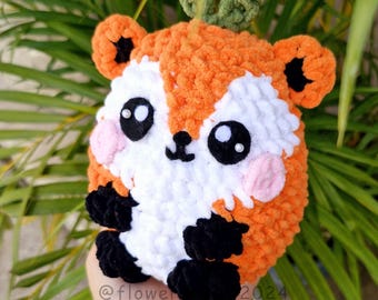 Crochet Fox PDF Pattern, Mini Amigurumi Toy (Low Sew)