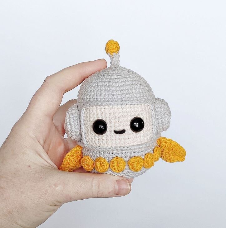 Amigurumi Robot Crochet Pattern, Space Fantasy Toy (PDF Ebook) - Etsy