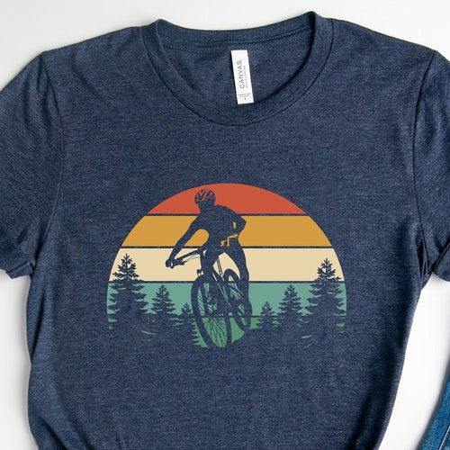 Mountain Biker Shirt Mountain Bike Gift Mountain Bike Tee Etsy
