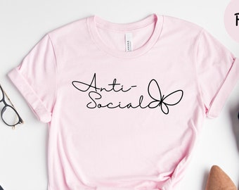 anti social social club butterfly moletom com capuz