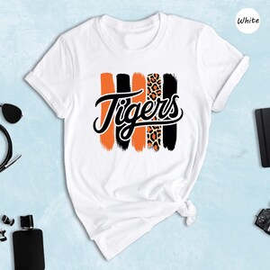 Tigers Shirt, Sport Shirt, Game Day Shirt, Team Spirit Tee, Baseball Mom Shirt, Cute Football Shirt, Tiger Spirit Shirt, Tiger Mom