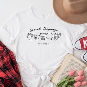 Speech Language Pathologist Shirt, Speech Therapist T-shirt, Speech Language Shirt, Slp Nurse Shirt, Slp Shirt