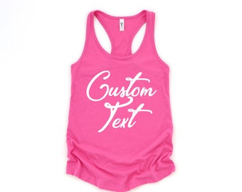 Custom Women's Tank Top: Personalized Workout and Casual Wear