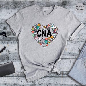 Nurse Life T-Shirt: CNA and Nursing School Design (Multiple Colors)
