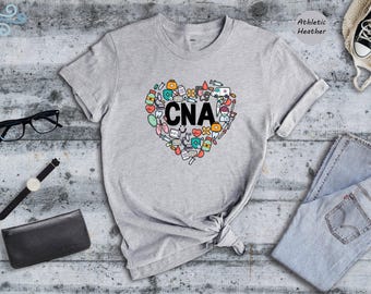 Nurse Life T-Shirt: CNA and Nursing School Design (Multiple Colors)