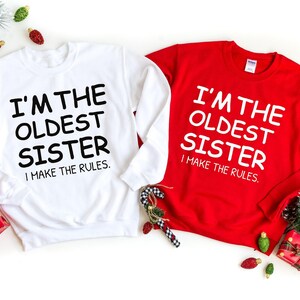 Sister Shirts: Matching Big, Middle & Little Sis Tees - Cotton Blend image 4