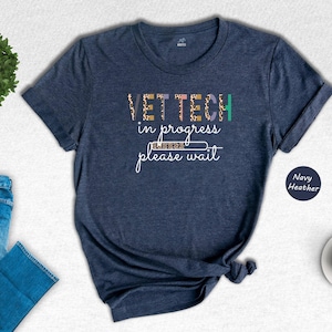 Vet Tech Shirt: Veterinary Student Design - Soft Cotton Blend