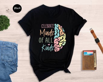 Neurodiversity Shirt: Minds of All Kinds - Autism & ADHD Pride