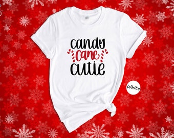 Candy Cane Cutie Shirt, Funny Christmas Shirt Kids, Christmas Shirt, Holiday Shirt, Merry Christmas, Family Matching Shirt, Christmas Gift