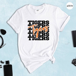 Tigers Shirt, Go Tigers, Game Day Shirt, Team Spirit Tee, Baseball Mom Sunday Football, Cute Football Shirt, Tiger Spirit Shirt, Tiger Mom