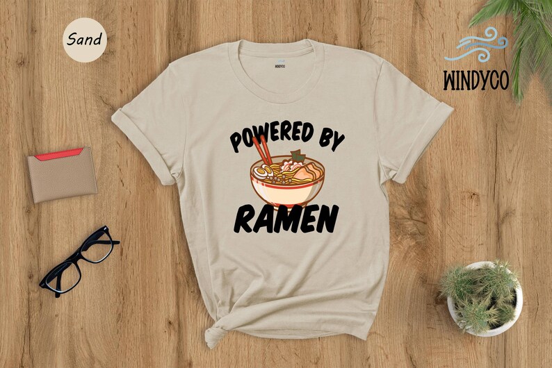Camiseta de ramen japonés, camiseta para amantes de la comida, camiseta para amantes de los fideos (unisex S-XXL) imagen 3