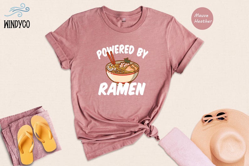 Camiseta de ramen japonés, camiseta para amantes de la comida, camiseta para amantes de los fideos (unisex S-XXL) imagen 4